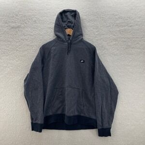 Nike Hoodie Men 2XL Gray French Terry Pullover Sweatshirt Sweater Gym Athleisure